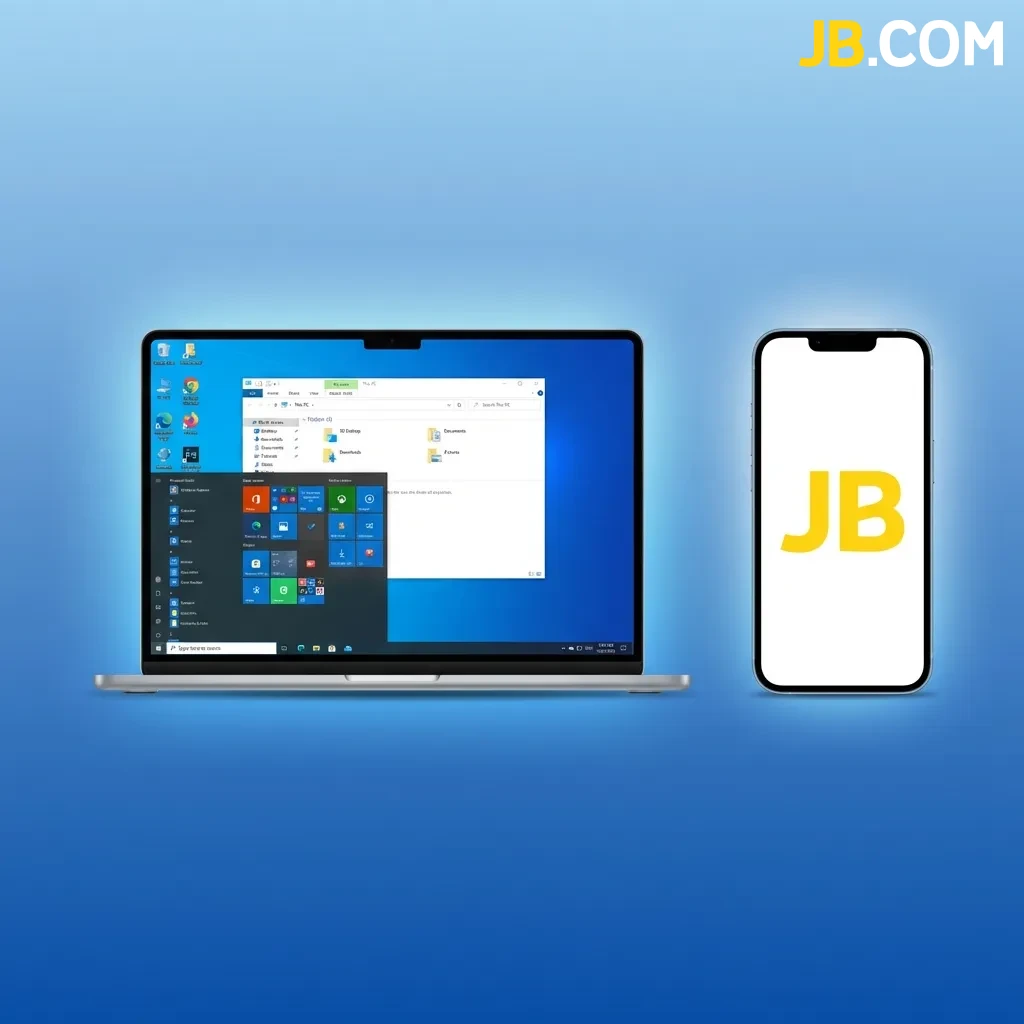 JB Casino website interface showing main navigation menu with sports betting, casino, live casino, and promotions sections