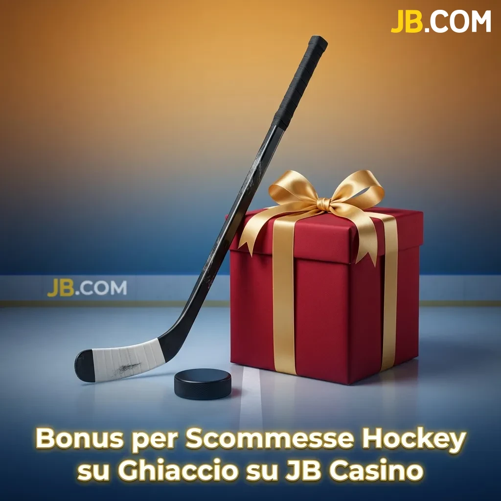 JB Casino 100% welcome bonus up to CHF 500 for ice hockey betting on National League, NHL and other championships