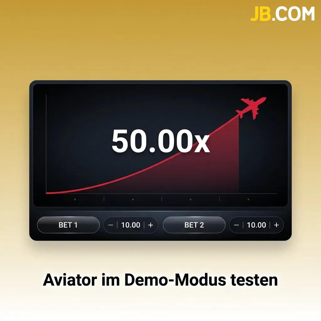 Player testing Aviator game in demo mode with virtual money on screen