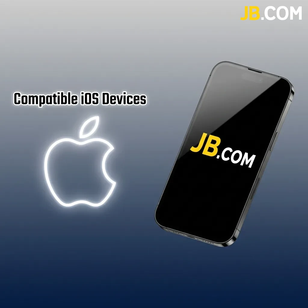 List of compatible iOS devices including iPhone models X through 15 and recent iPad Pro, Air, and Mini generations