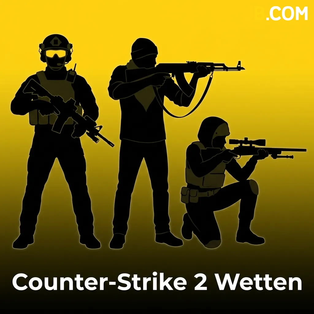 Counter-Strike 2 players in tactical shooter competition with esports betting opportunities at major tournaments