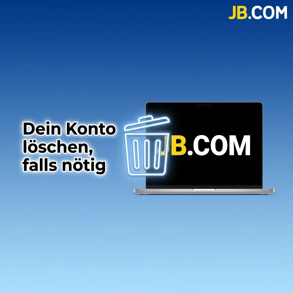 Person deleting their online account through settings menu on a computer screen