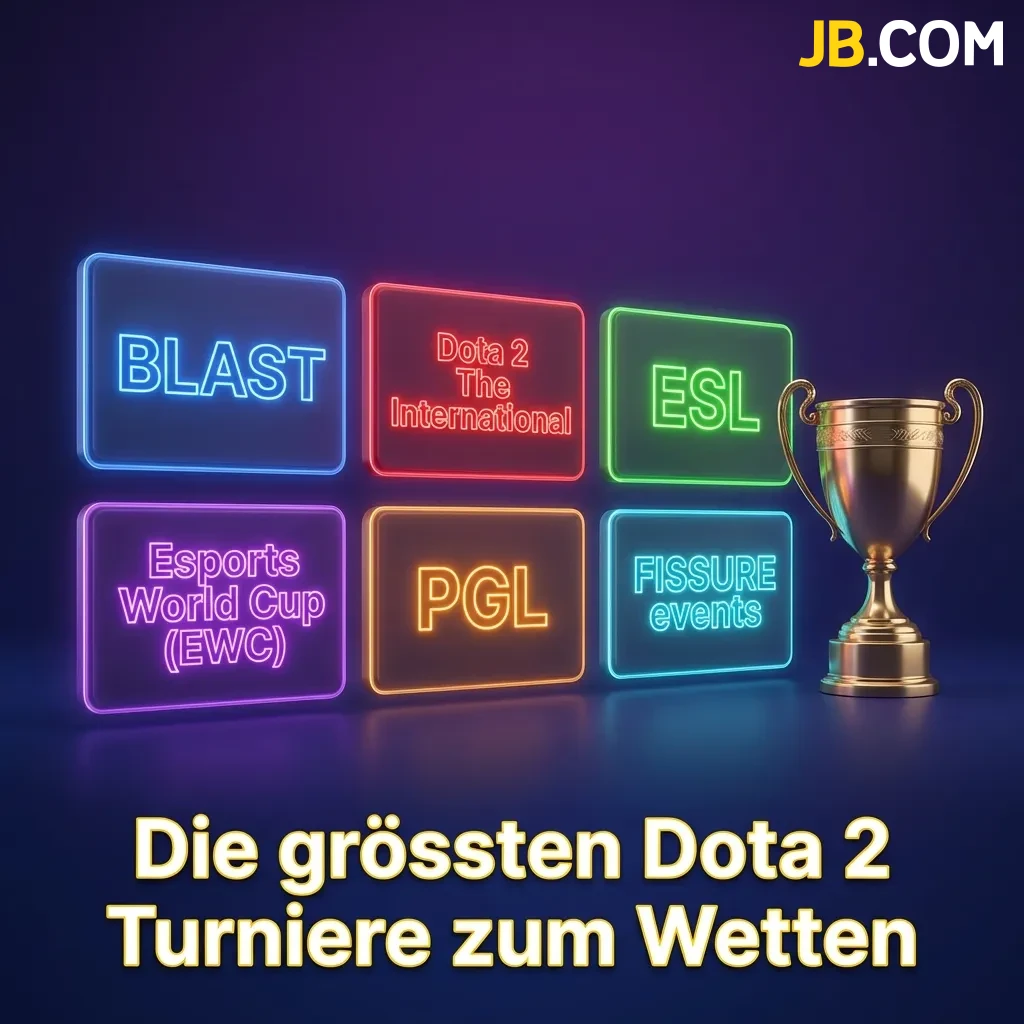 Dota 2 tournament logos and competitive gaming arena with teams competing for million-dollar prize pools