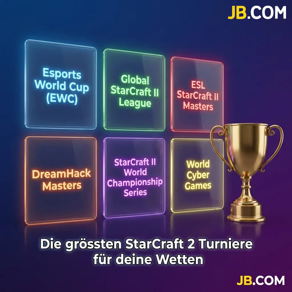 Major StarCraft 2 tournaments including ESL Pro Tour, GSL, and IEM Katowice available for esports betting