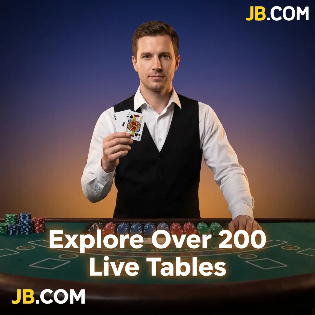 Live dealer casino tables with professional dealers hosting roulette, blackjack, baccarat, and poker games in real-time
