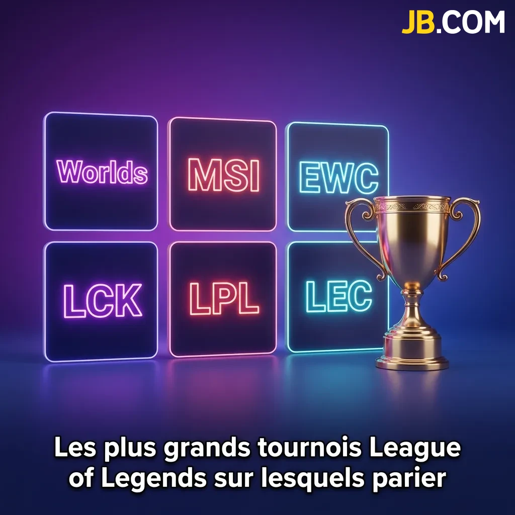 League of Legends esports tournaments with teams competing on stage, featuring Worlds, MSI, LCK, LPL, and LEC competitions