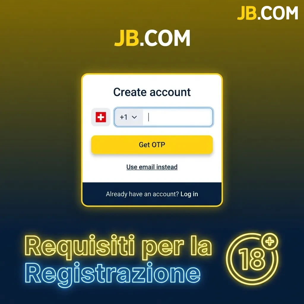 Requisiti registrazione casinò online svizzero: età minima 18 anni, residenza Svizzera, documento identità valido
