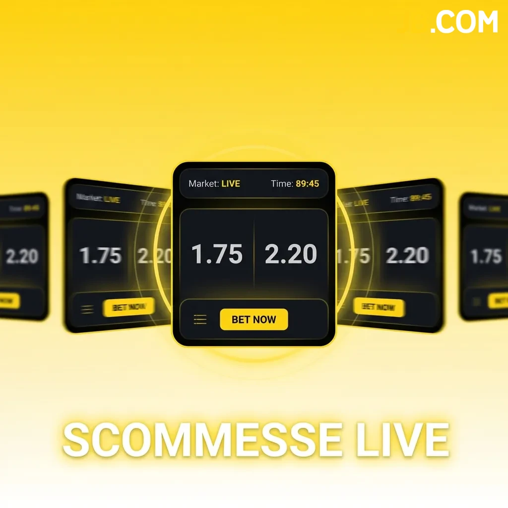 Live betting interface showing dynamic odds, real-time stats, and streaming for soccer, tennis, basketball games.