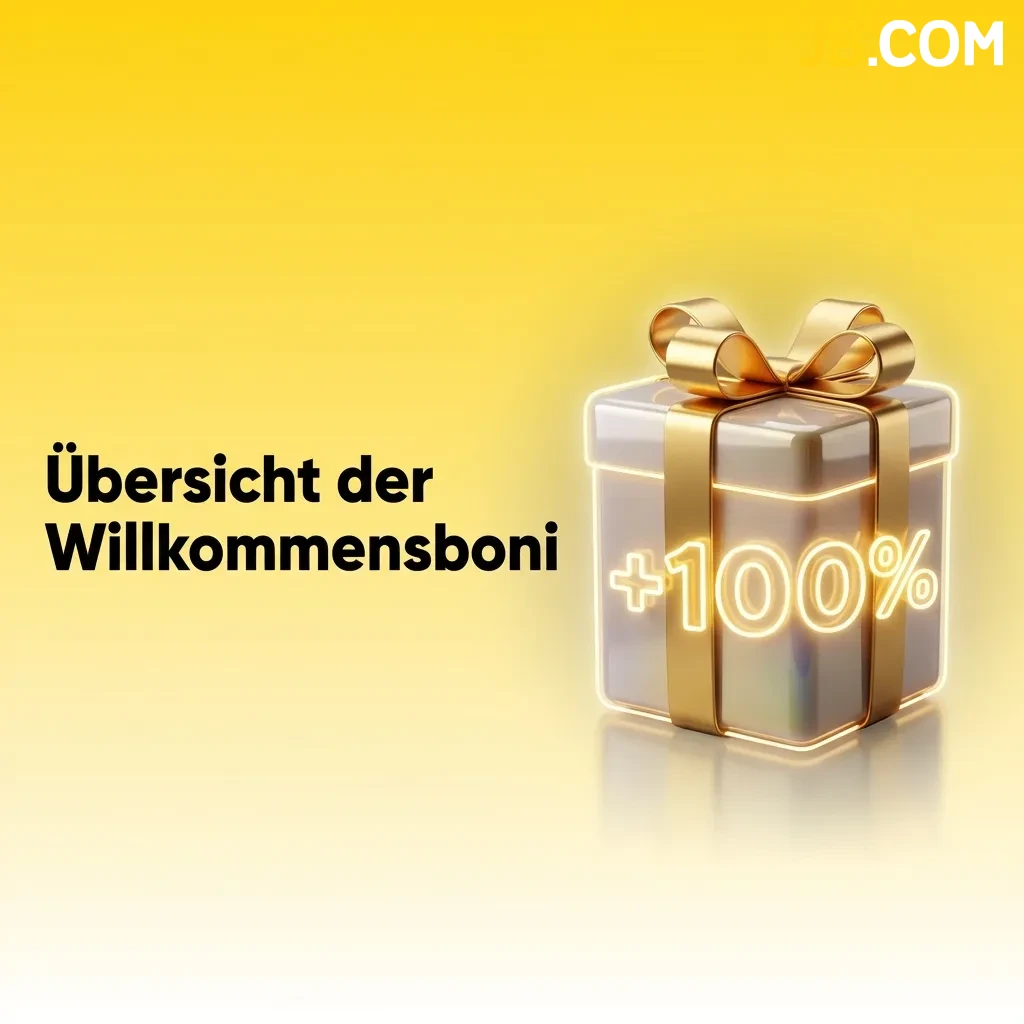 Tabelle mit Willkommensboni: Casino-Bonus 120% bis CHF 500 + 100 FS, Sport-Bonus 80% bis CHF 300 + 5 FB, ab CHF 20