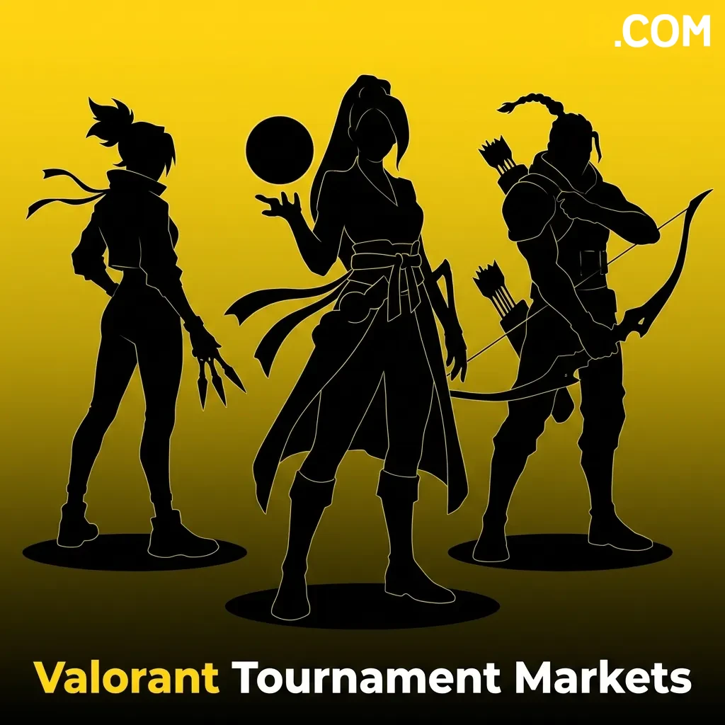 Valorant esports tournament betting interface showing VCT Champions, Masters, and Regional League competition options