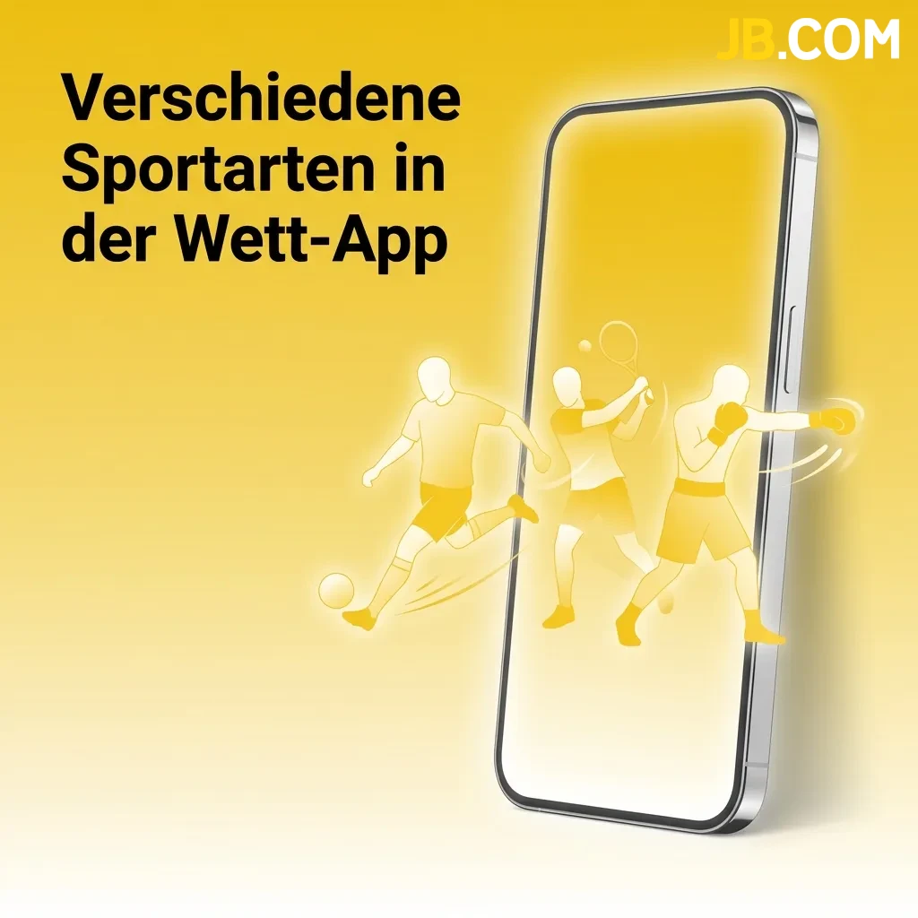 Sports betting app interface showing multiple sports options including football, tennis, basketball, and eSports