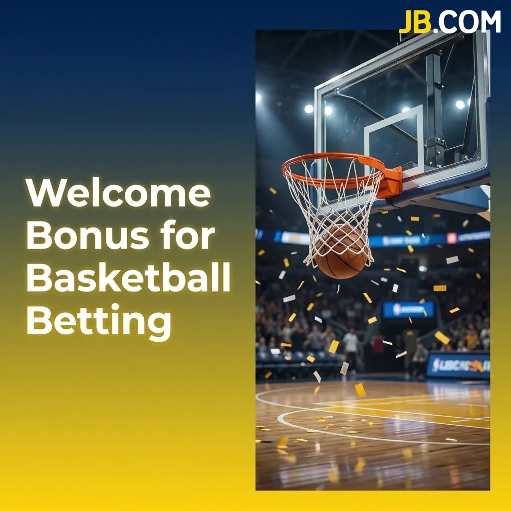 JB Casino welcome bonus: 100% match up to CHF 200 for basketball betting with 5x wagering requirement at 1.50+ odds.