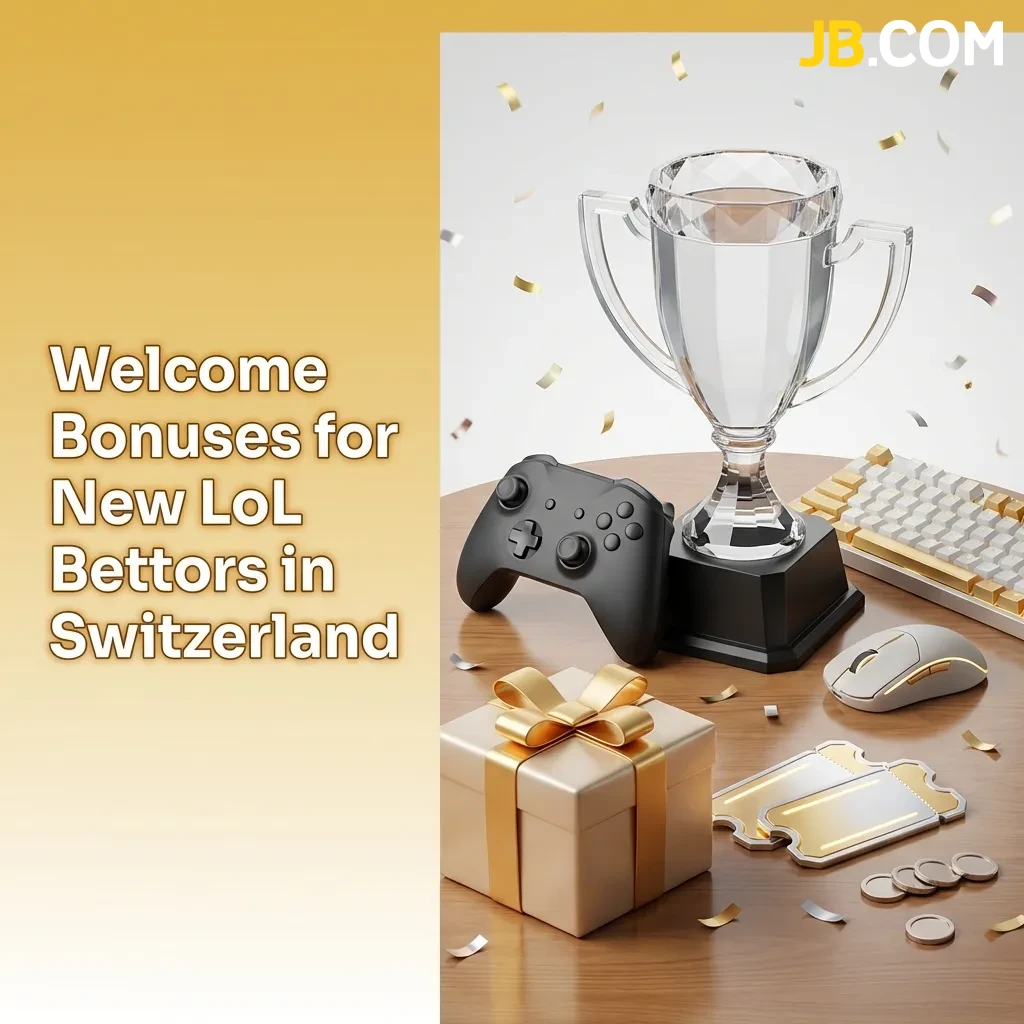 Swiss League of Legends bettors reviewing welcome bonus options on JB Casino sports betting platform