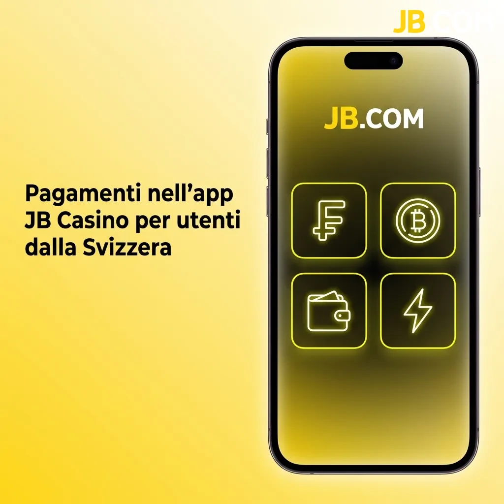 JB Casino app payment options for Swiss users including cards, digital wallets, and cryptocurrencies
