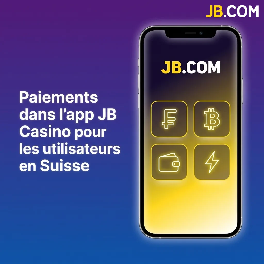 JB Casino app payment methods for Swiss users including cards, digital wallets, and cryptocurrencies