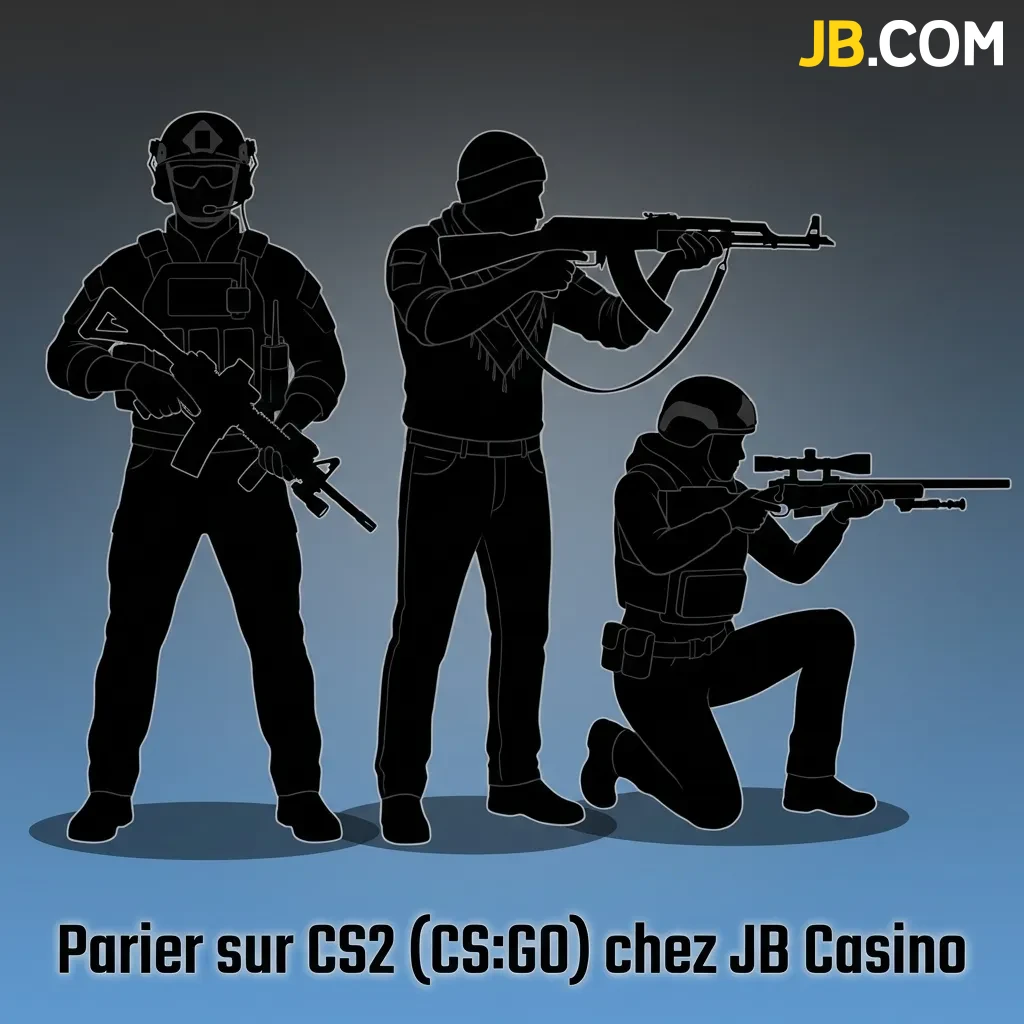 CS2 esports betting interface showing match odds, tournament names, and live betting options at JB Casino