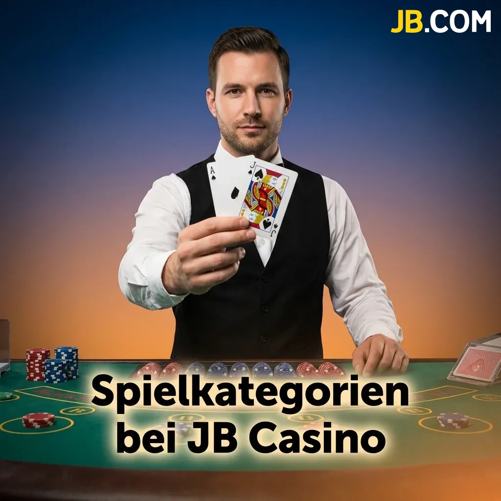 JB Casino Spielkategorien: Slots, Crash-Games, Tischspiele, Jackpots, Video-Poker und Rubbellose mit über 5'000 Titeln