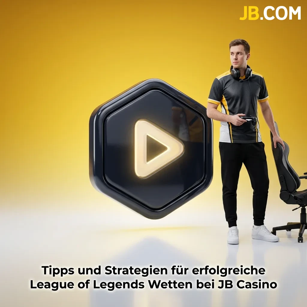 League of Legends betting strategies guide showing bankroll management, team analysis, and patch tracking tips for JB Casino