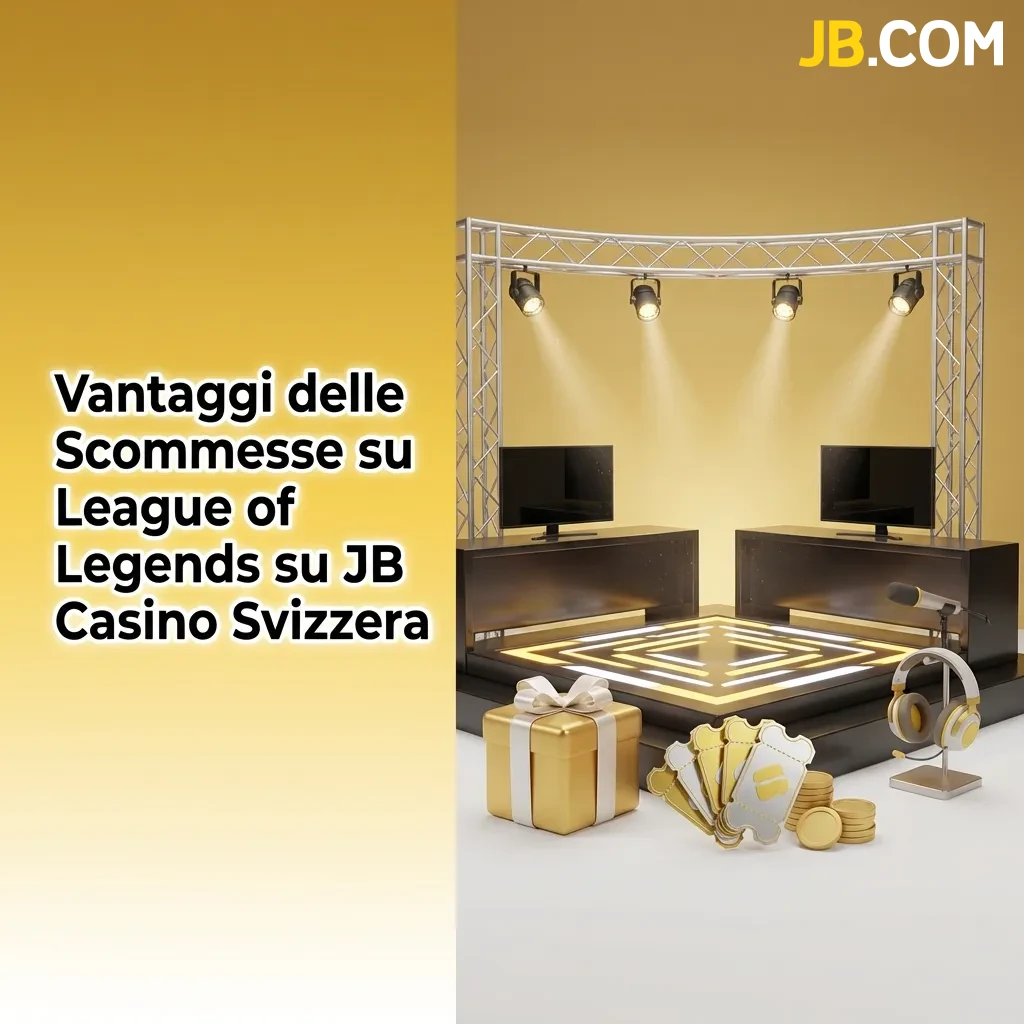 JB Casino Switzerland offers LoL betting with bonuses, local payments, 24/7 Italian support, and competitive odds.