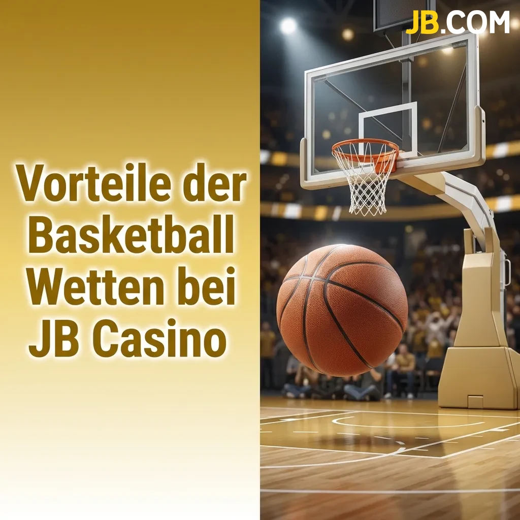Basketball-Wettoptionen bei JB Casino mit Schweizer Lizenz, Live-Wetten und mobilem Design für verschiedene Ligen