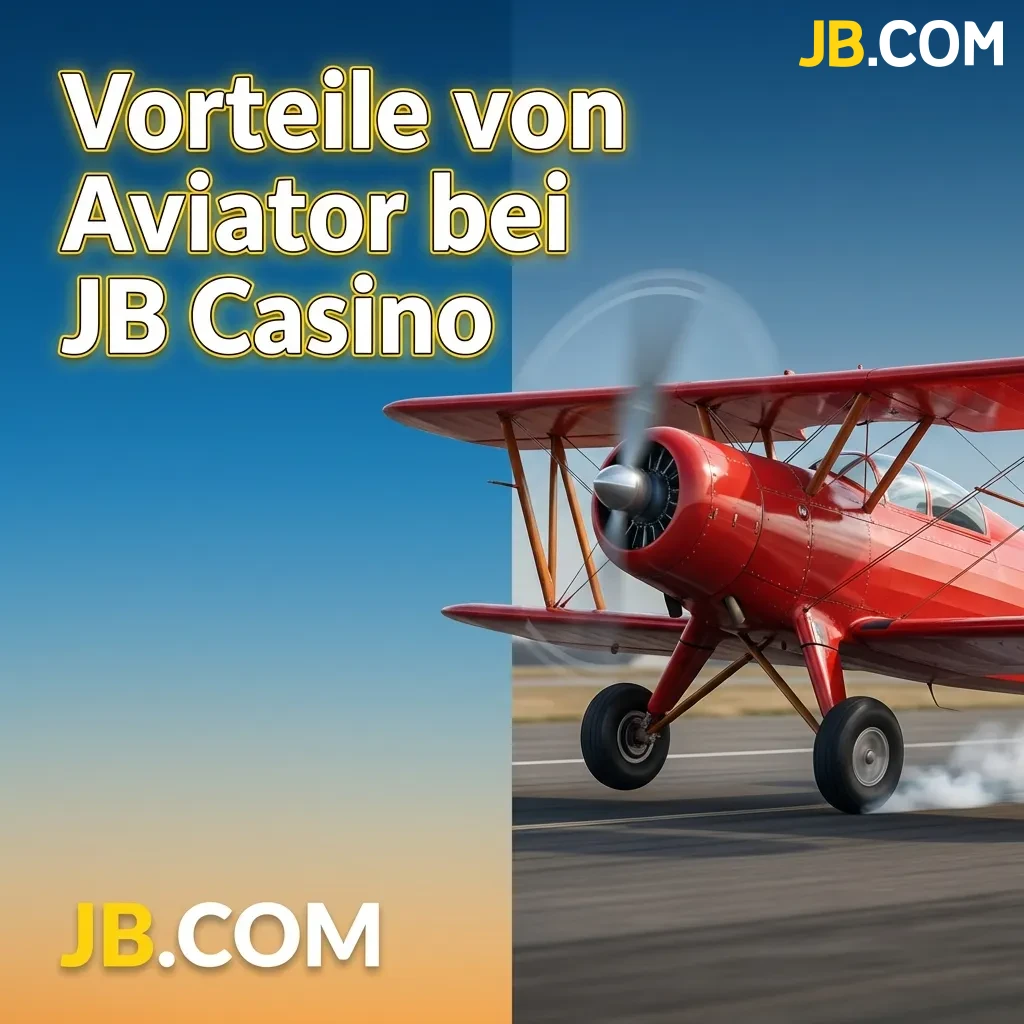 Aviator Casino-Spiel bei JB Casino mit schnellen Runden, hohem RTP und mobiler Kompatibilität für Schweizer Spieler