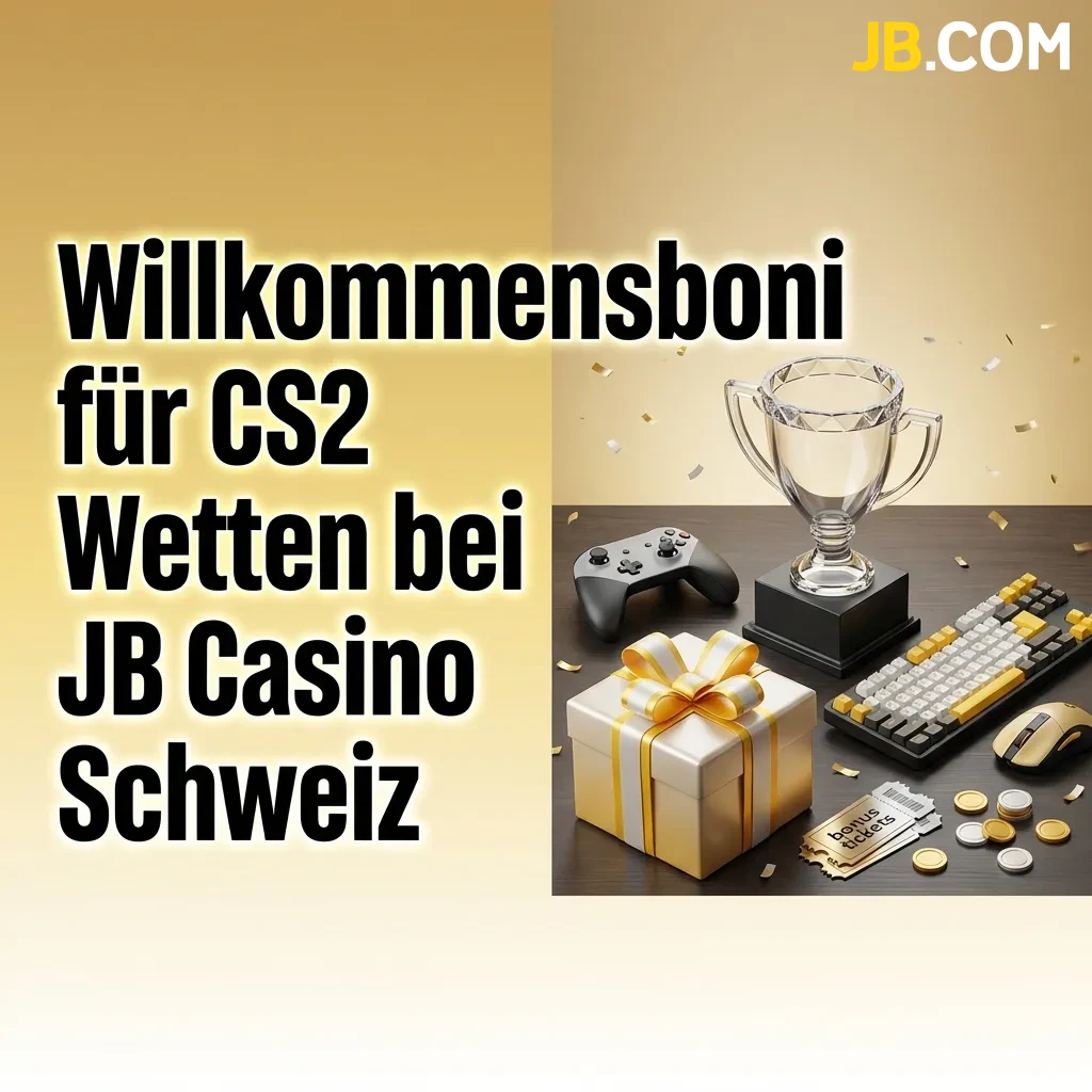 JB Casino welcome bonus options for CS2 betting in Switzerland showing registration and activation steps