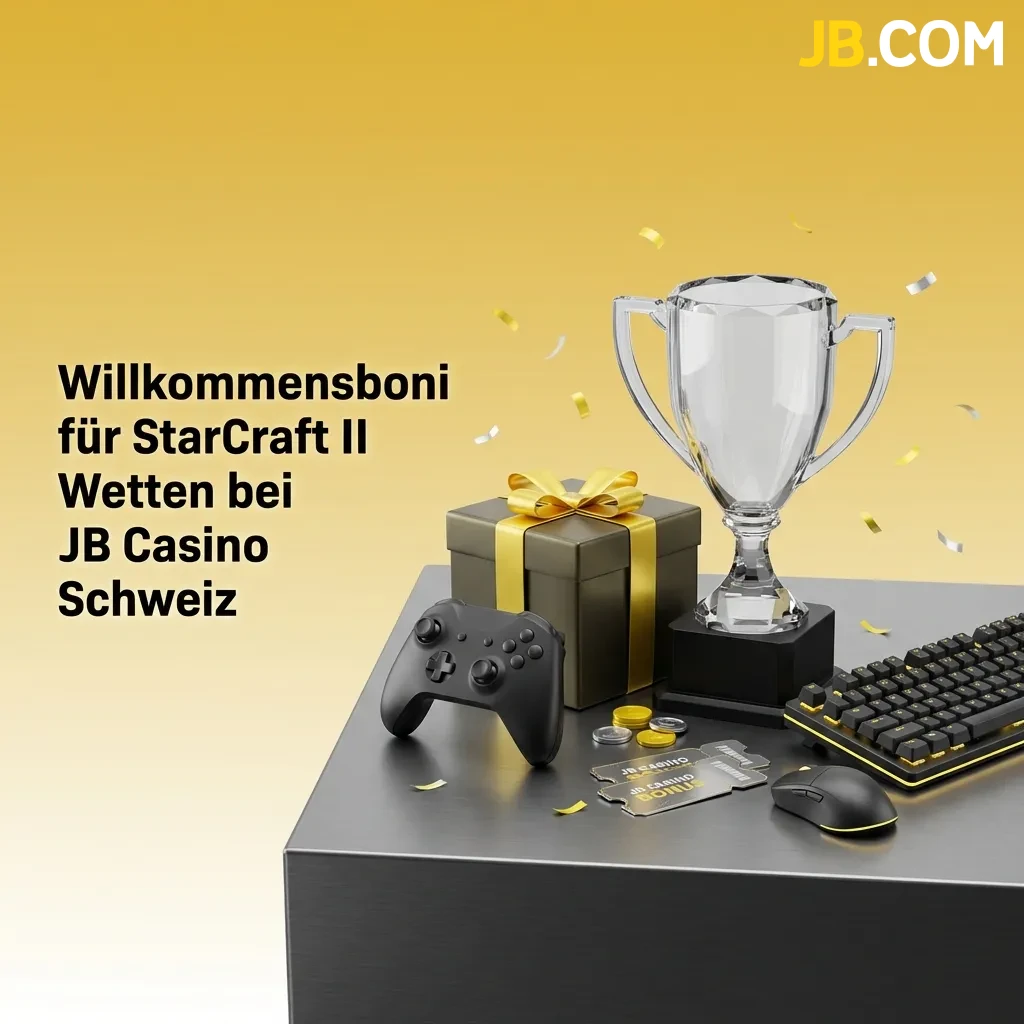 JB Casino welcome bonus options for StarCraft II betting in Switzerland with registration and deposit instructions